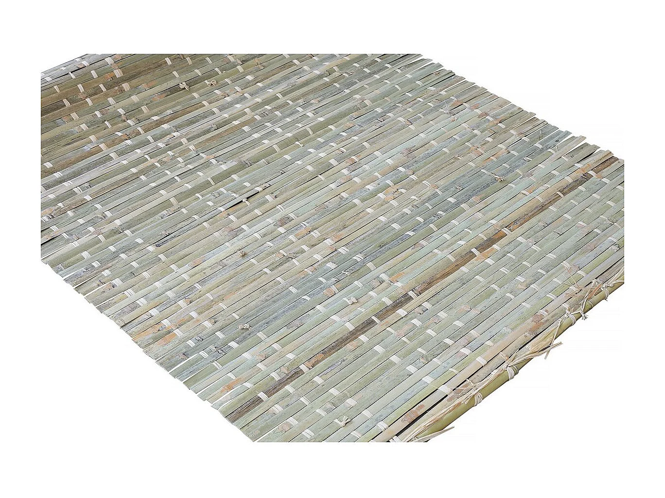 Rouleau de bambou 210 x 210 cm avec fil de coton "Haya"