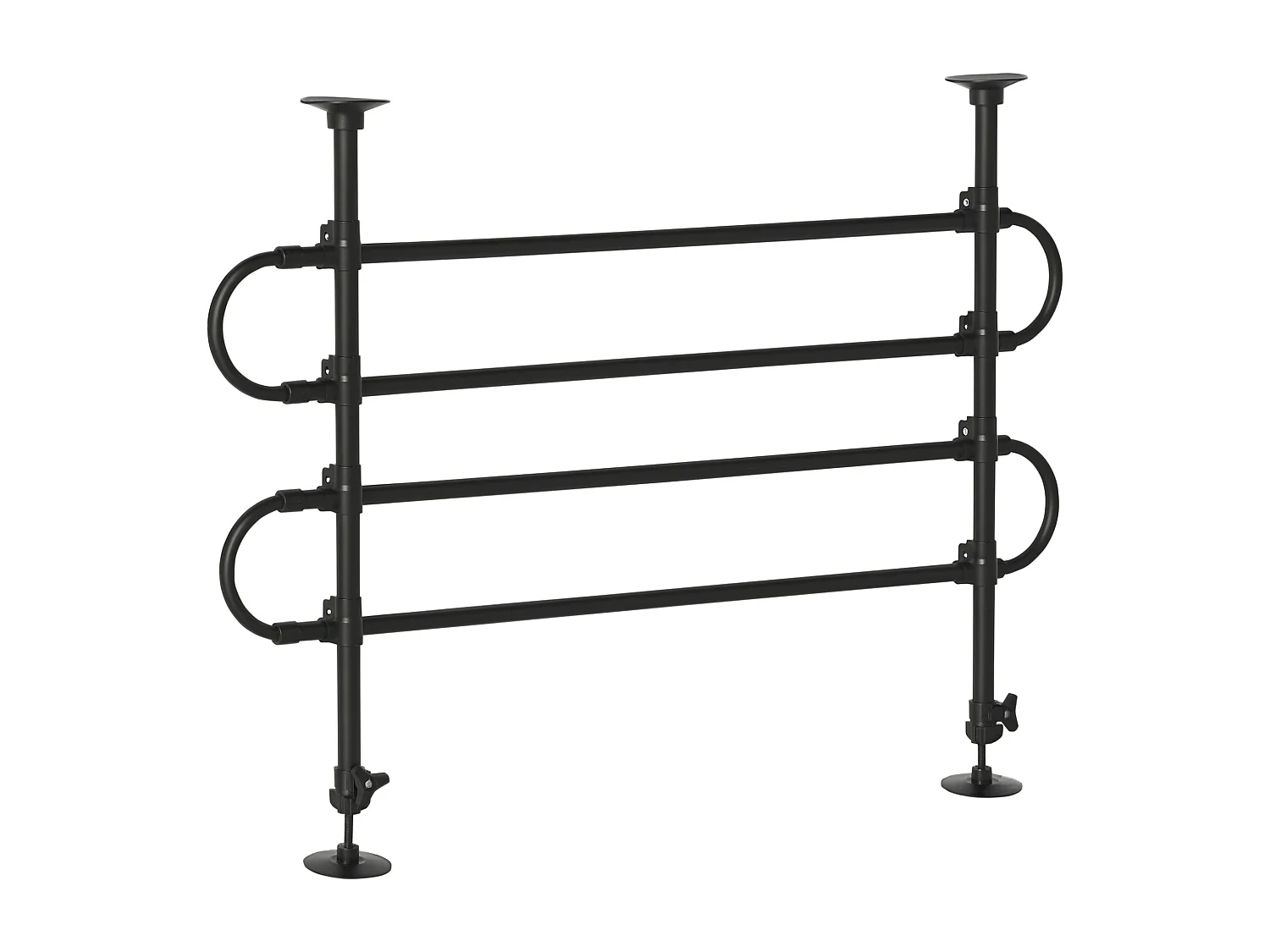 Barrière grille de séparation universelle voiture pour chien réglable 87-135L x 60-105H cm kit complet installation inclus noir