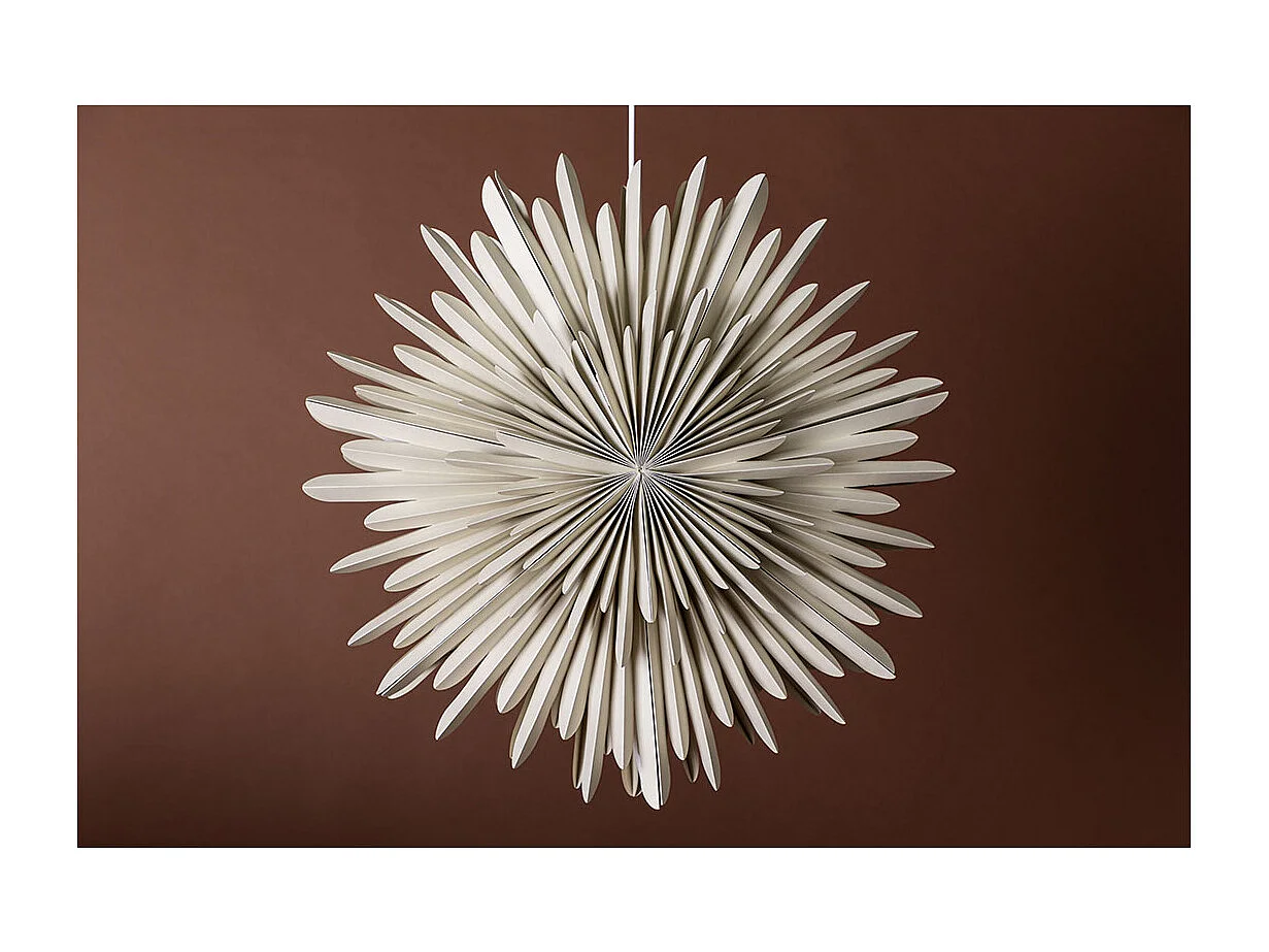 Lampe Suspension Design "Selen" 60cm Beige