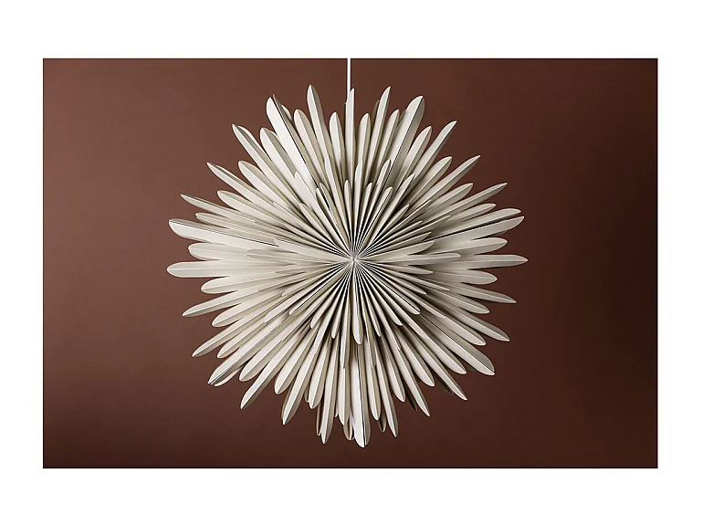 Lampe Suspension Design "Selen" 60cm Beige