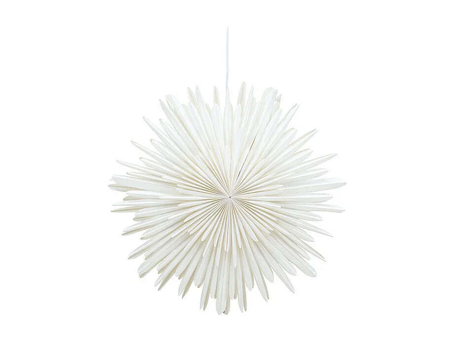 Lampe Suspension Design "Selen" 60cm Blanc