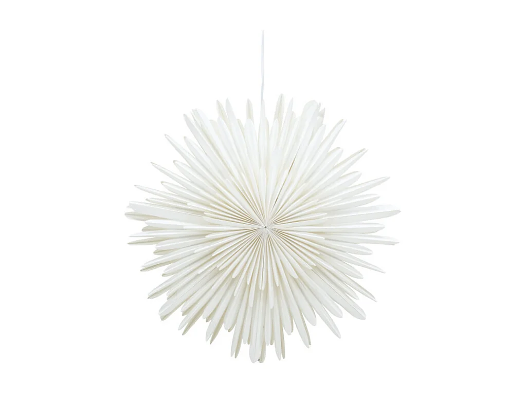 Lampe Suspension Design "Selen" 60cm Blanc
