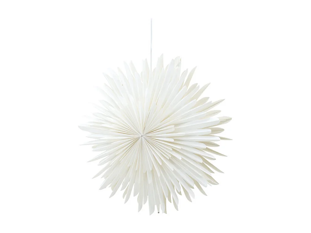 Lampe Suspension Design "Selen" 60cm Blanc