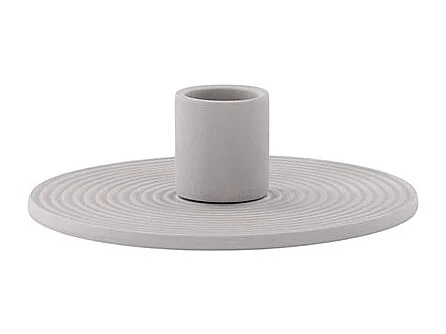 Dian kandelaar grijs.