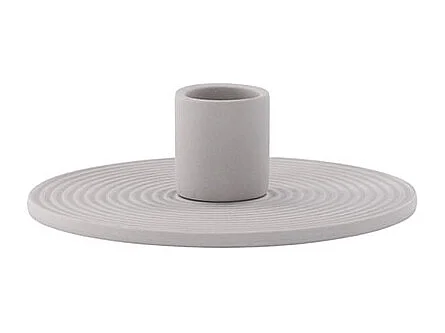 Dian kandelaar grijs.