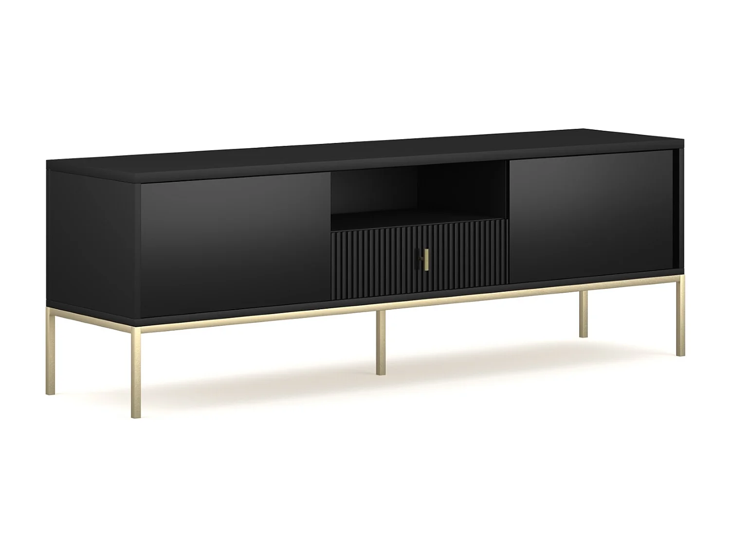 Mobile TV Maggiore 2D1L zwart/goud/goud