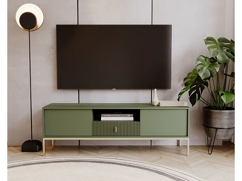 Mobile TV Maggiore 2D1L rookgroen/goud/goud