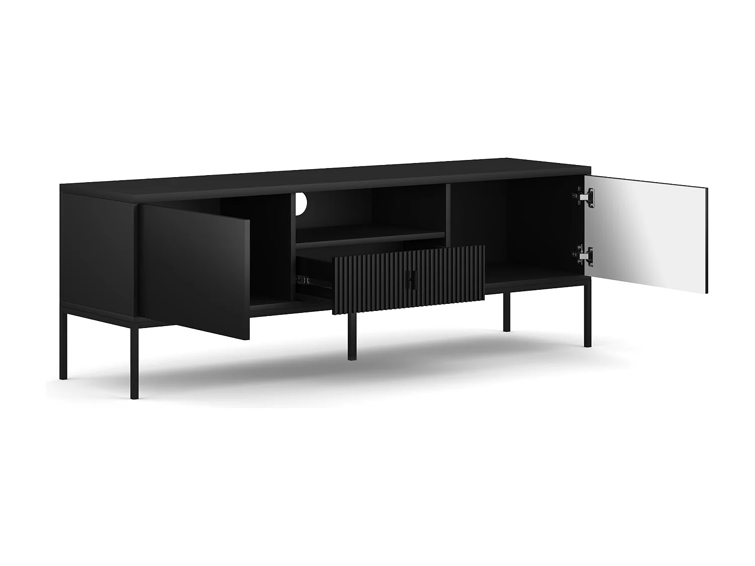 Mobile TV Maggiore 2D1L zwart/zwart/zwart