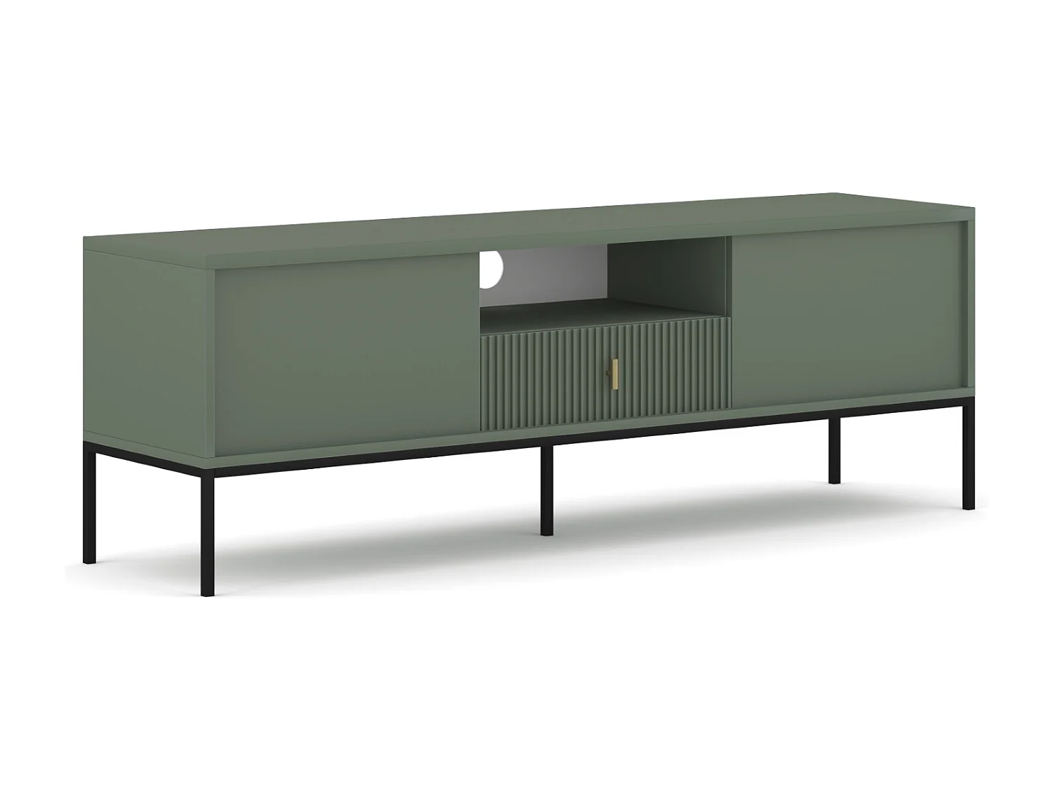 Mobile TV Maggiore 2D1L rookgroen/zwart/goud