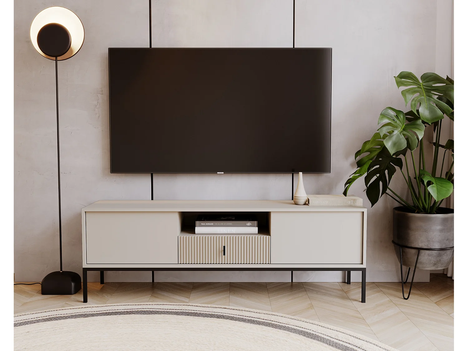 Mobile TV Maggiore 2D1L kasjmier/zwart/zwart