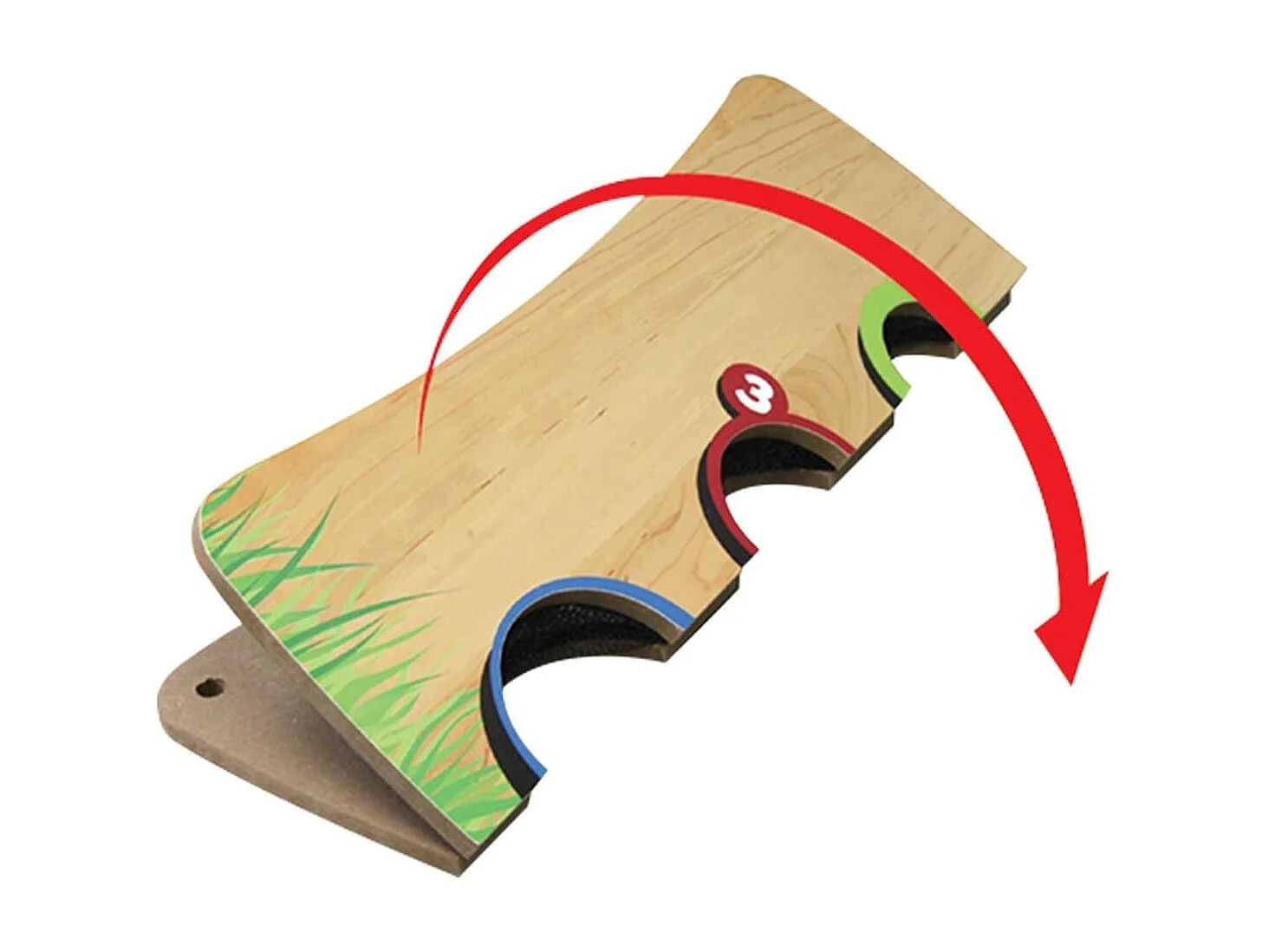 Jeux d'adresse du "lancer de sac" repliable en bois