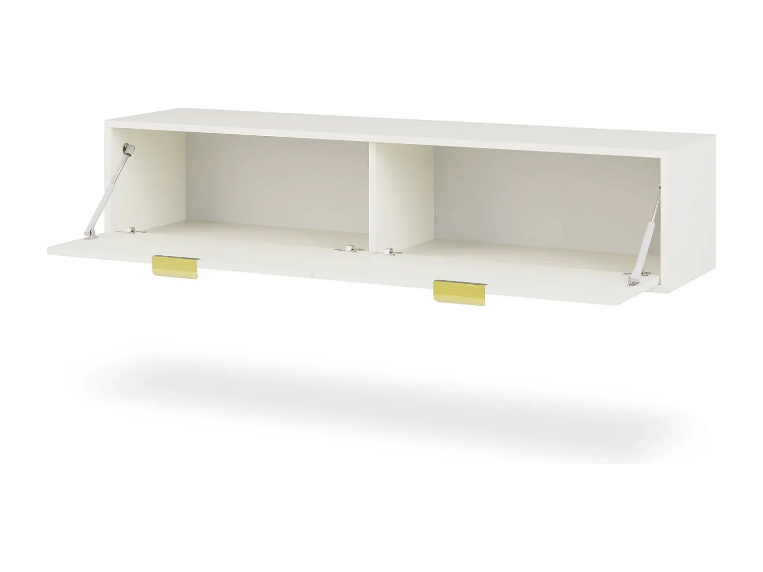 Wand-tv-meubel Lexa 140 cm Wit