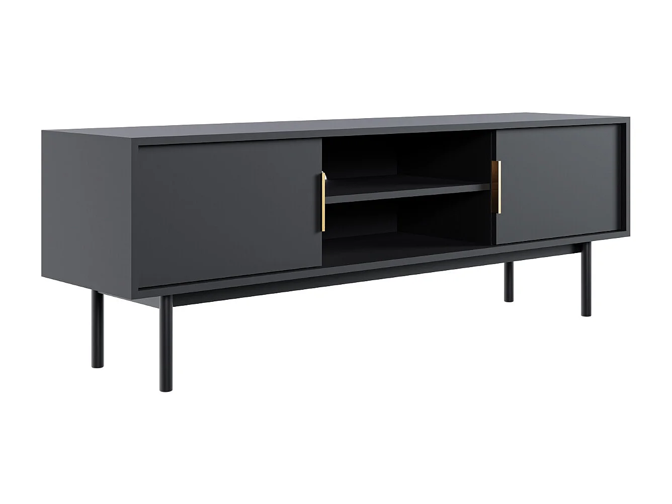 Mobile TV Viva zwart/zwart/goud