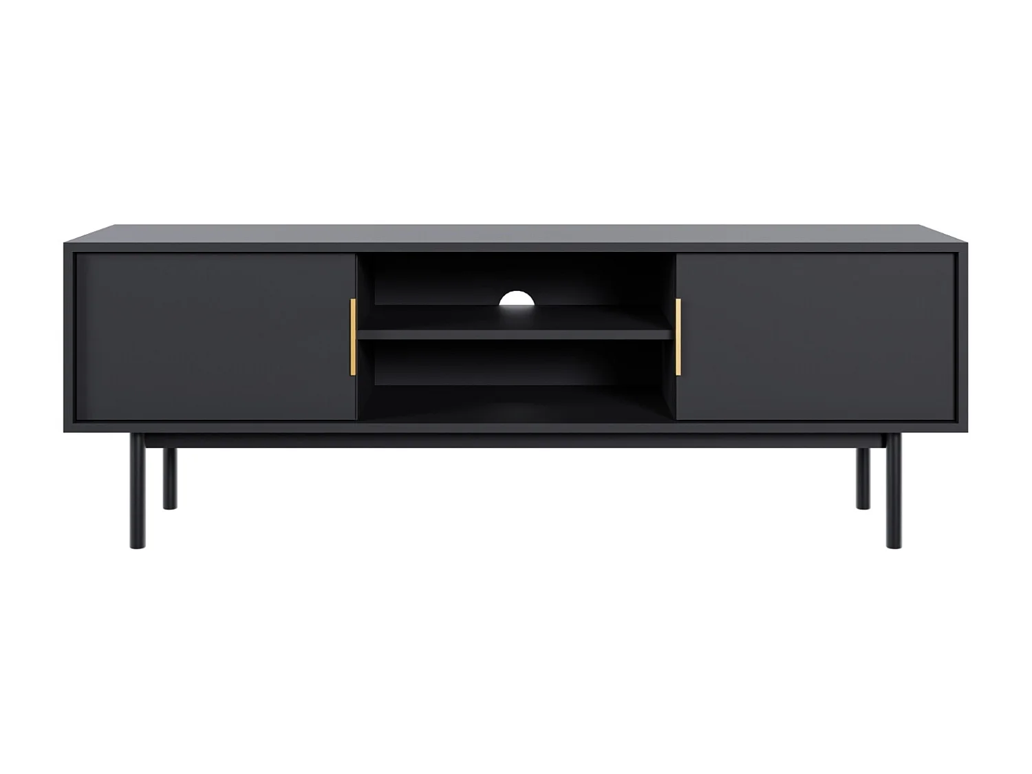 Mobile TV Viva zwart/zwart/goud