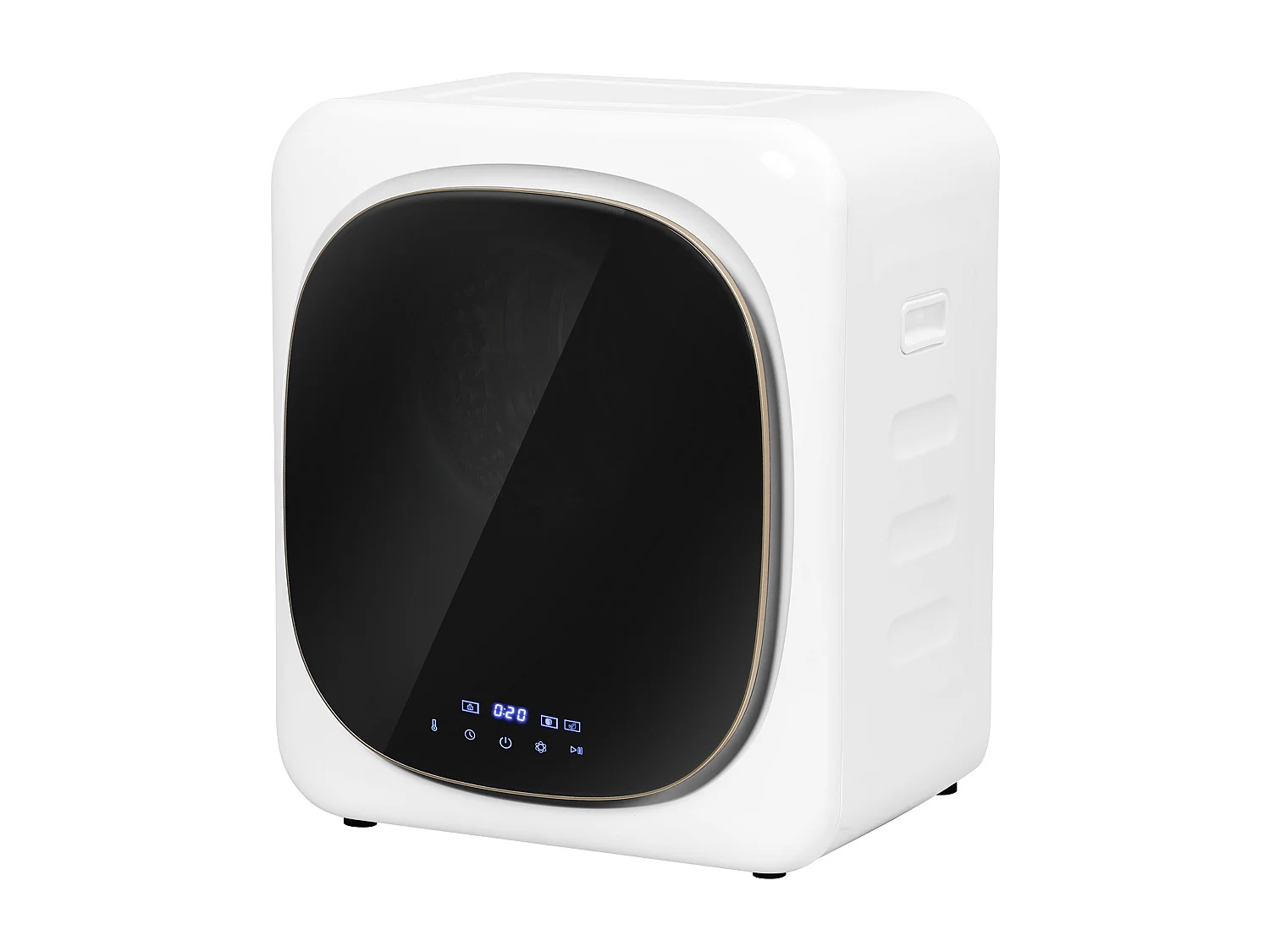 Asciugatrice carico 4 kg con timer e programma smart bianco