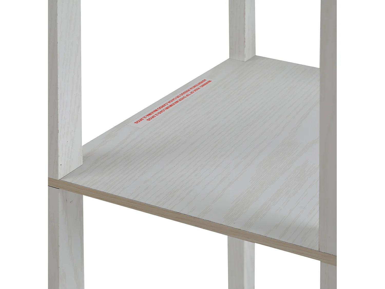 Lampada a terra 40w con 3 mensole integrate e interruttore a pedale