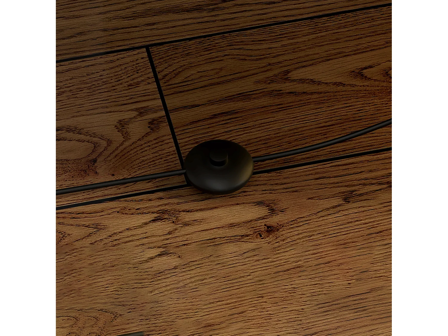 lampada da terra moderna con 2 paralumi e 2 ripiani