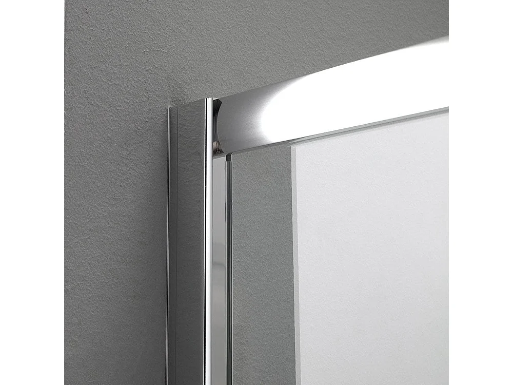 Cabine De Douche, Verre Transparent 6 Mm 100X100 Cm | Giada