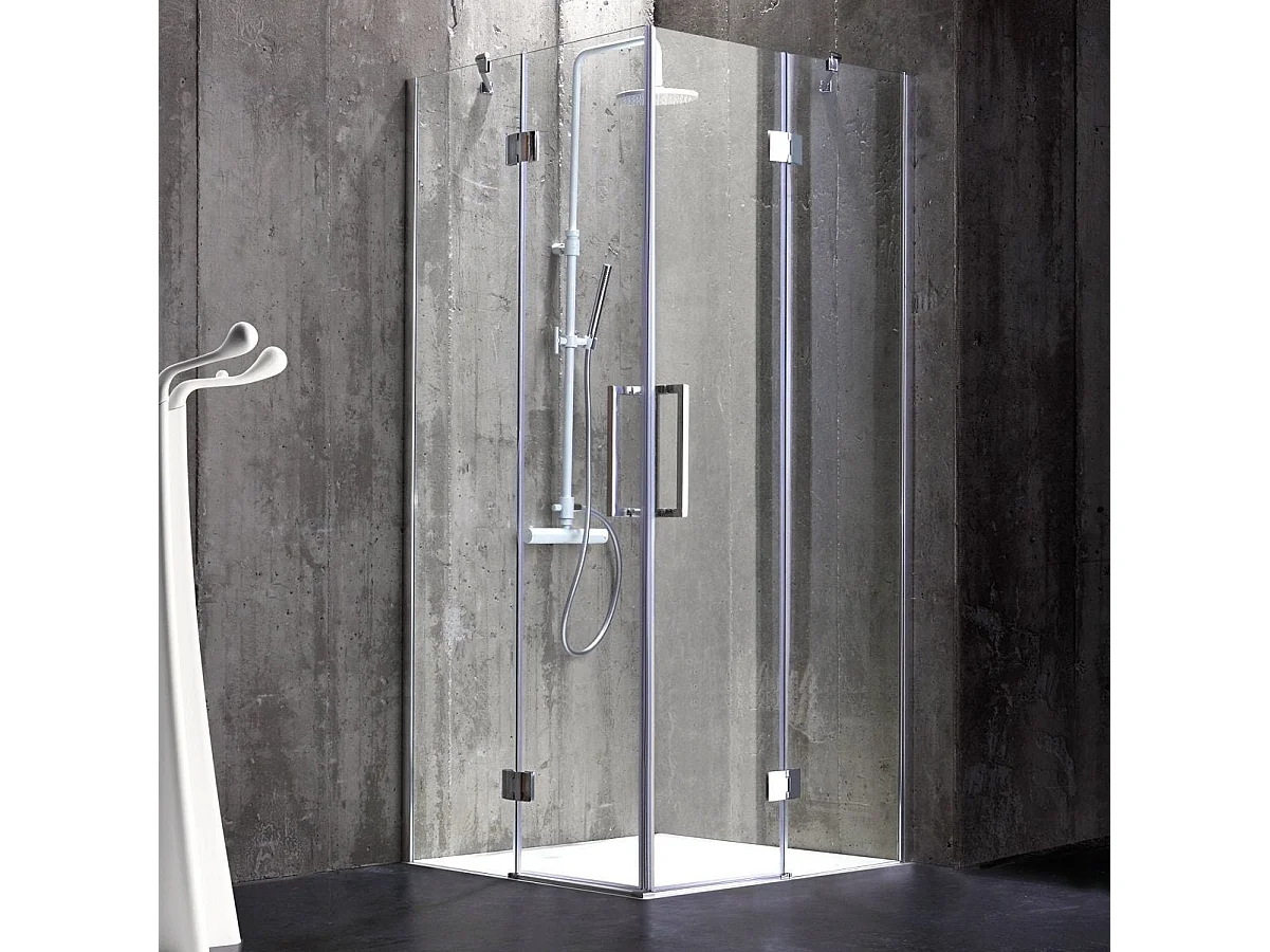 Cabine De Douche 70X70 En Verre 6 Mm Sans Structure | London 