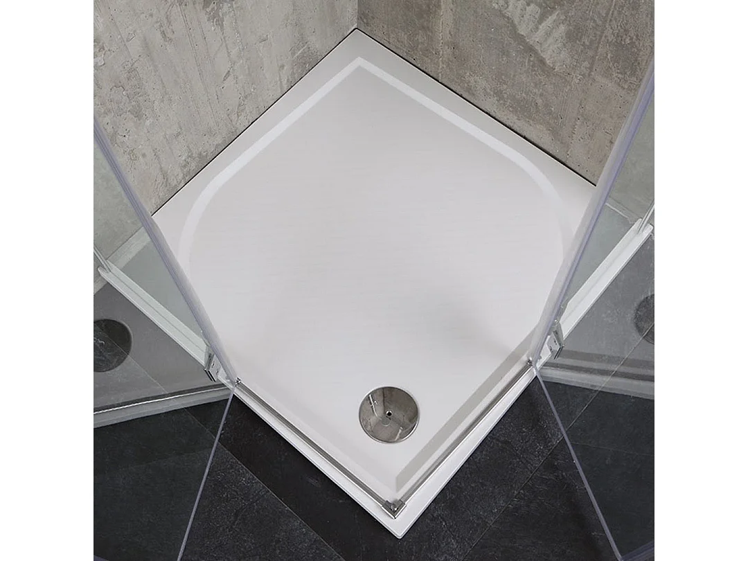 Cabine De Douche 70X70 En Verre 6 Mm Sans Structure | London 