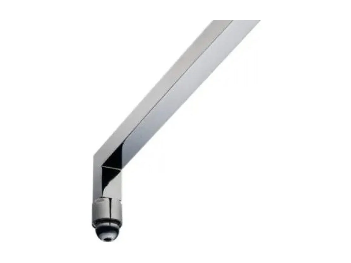 Bras De Support Carrée Pour Pomme De Douche Fixe En Laiton Chromé