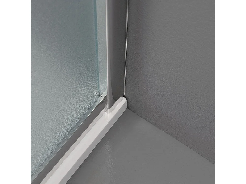 Cabine De Douche 70X70 Cm En Verre Opaque Ante Coulissantes | Giada