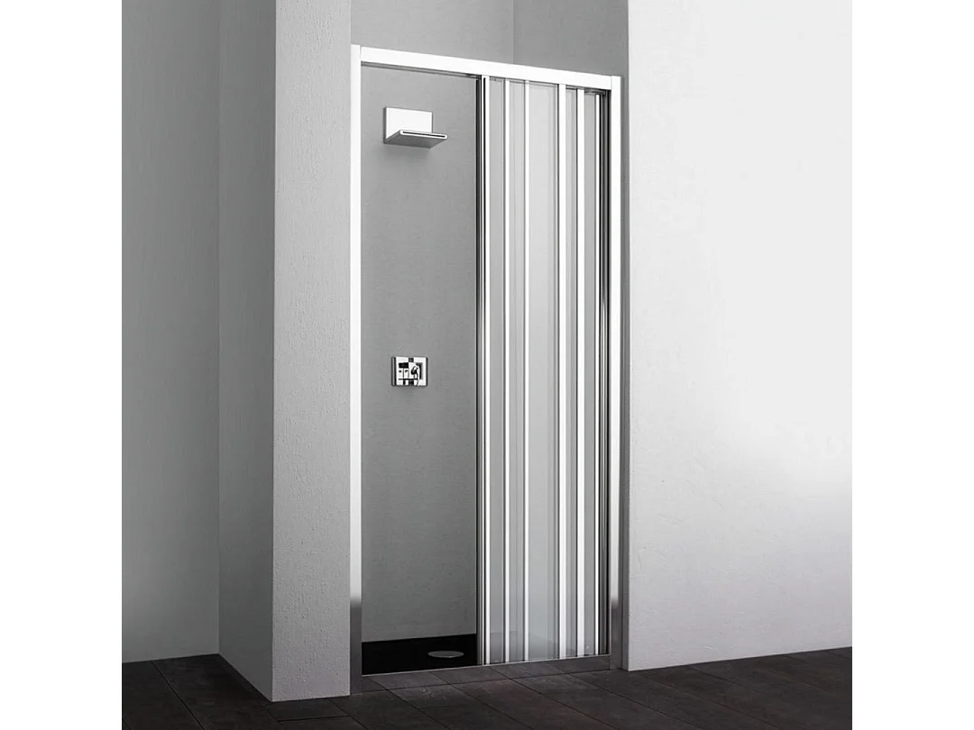 Porte En Niche Pour Douche De 100 Cm | Star