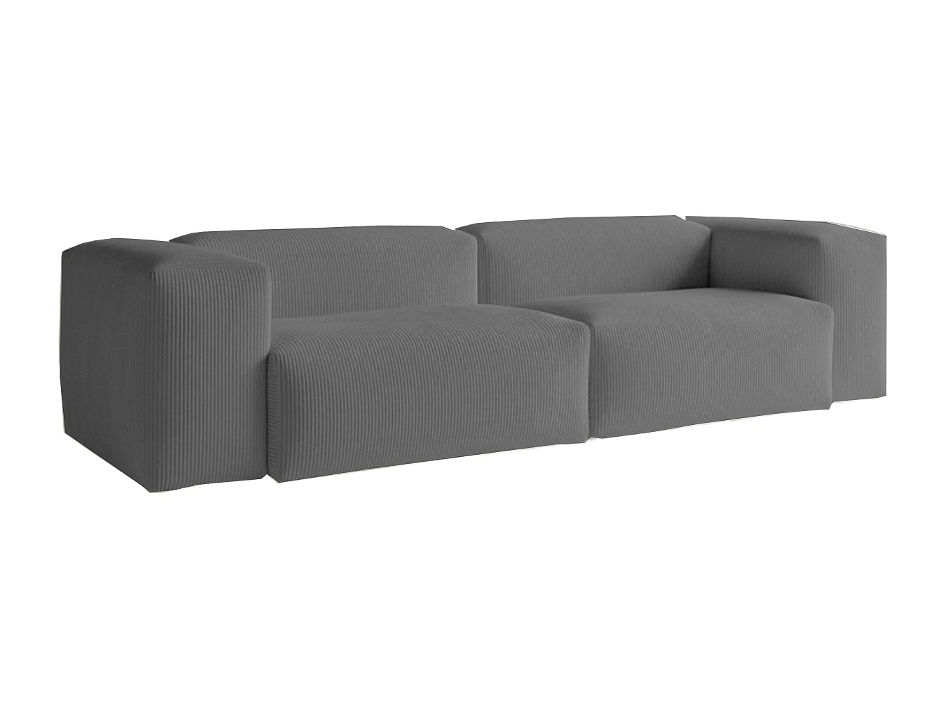 Sofa - Grau Cord - CELESTE
