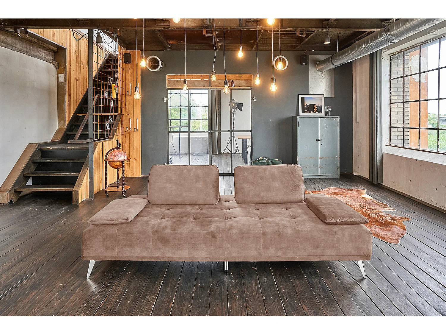 Daybed - Taupe Velvet - WIOLO