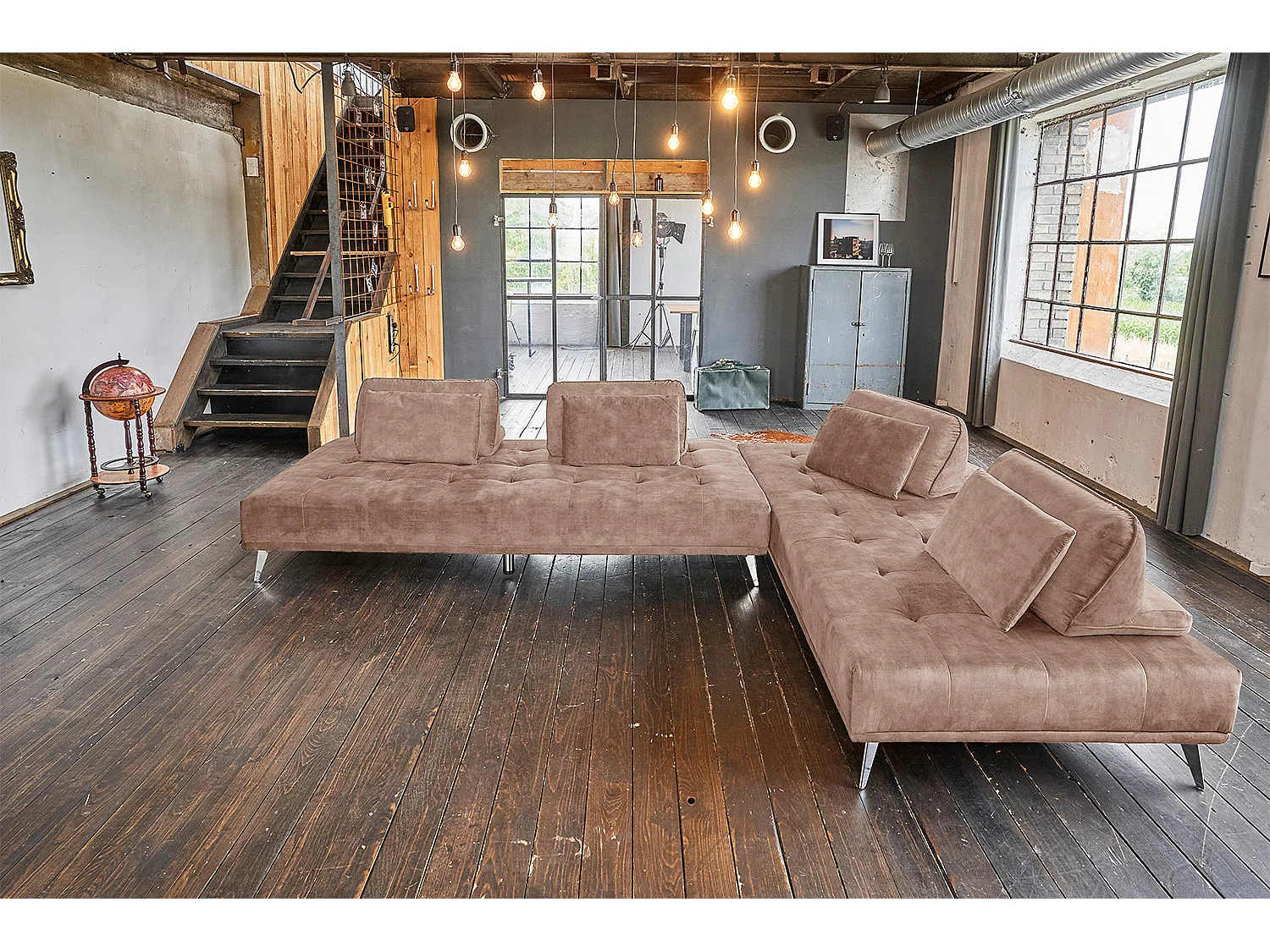 Daybed - Taupe Velvet - WIOLO