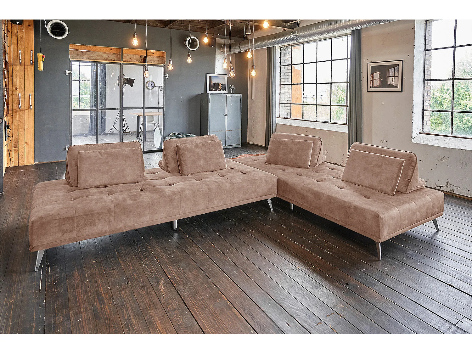 Daybed - Taupe Velvet - WIOLO