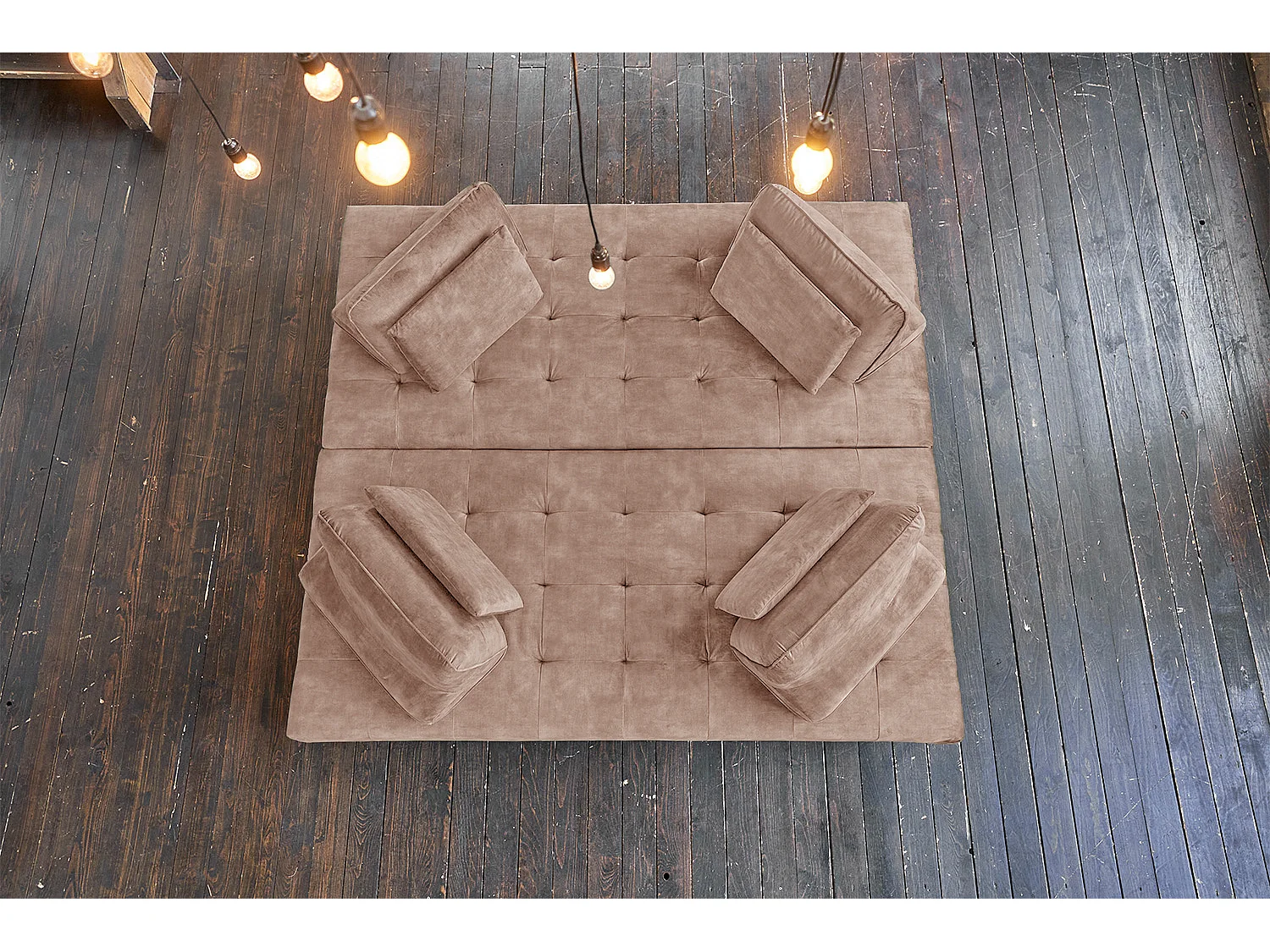 Daybed - Taupe Velvet - WIOLO