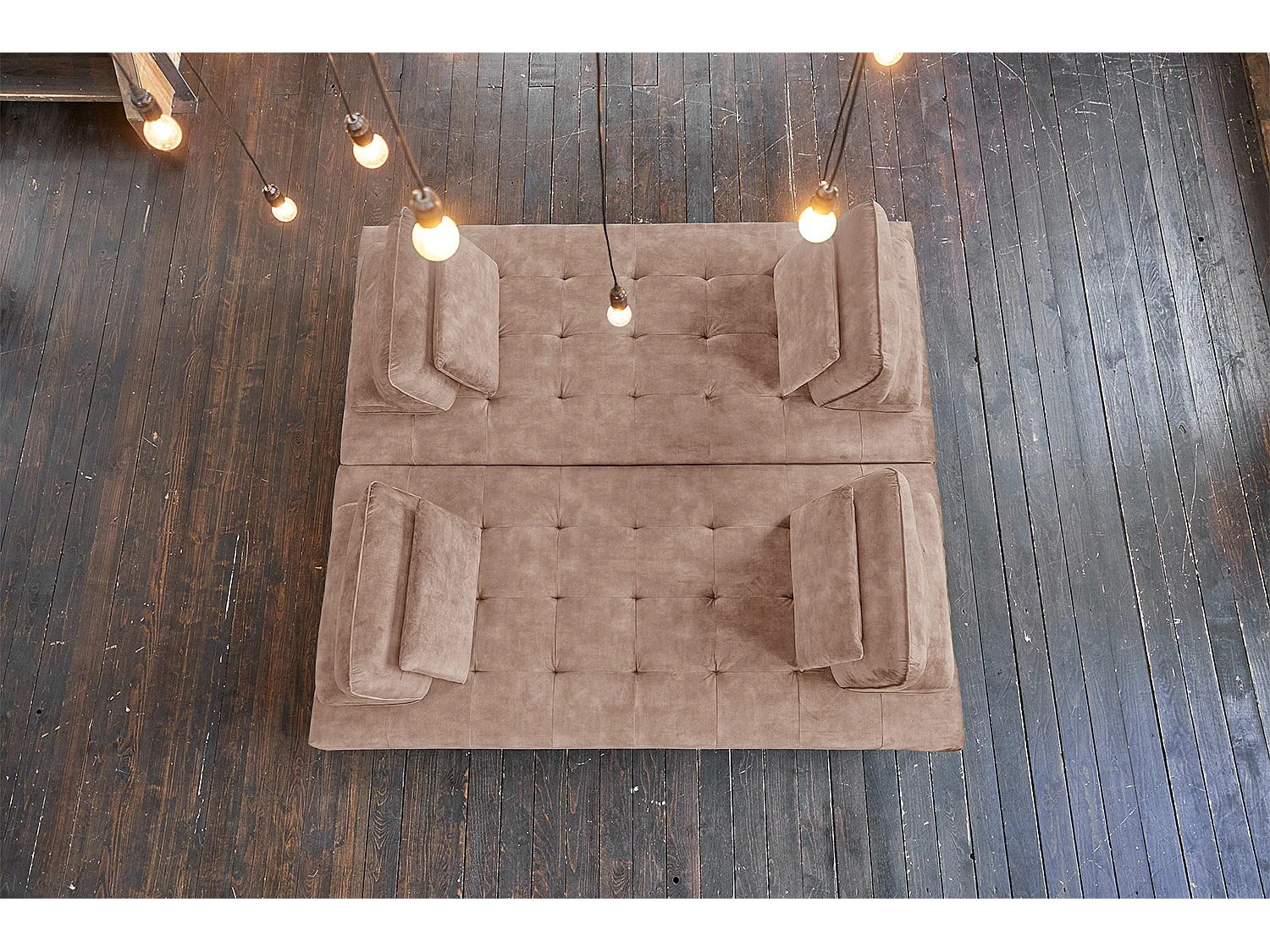 Daybed - Taupe Velvet - WIOLO