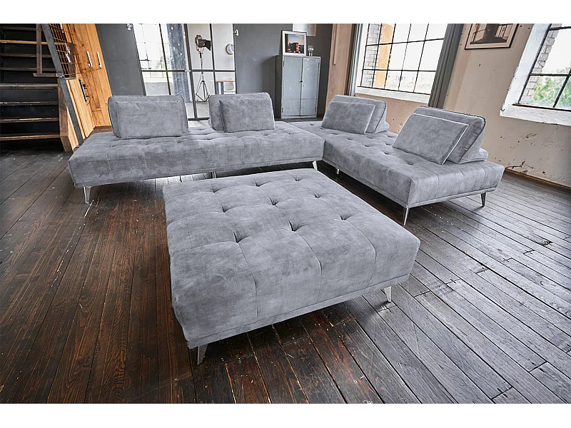 Lit de jour - Gris Velours - WIOLO