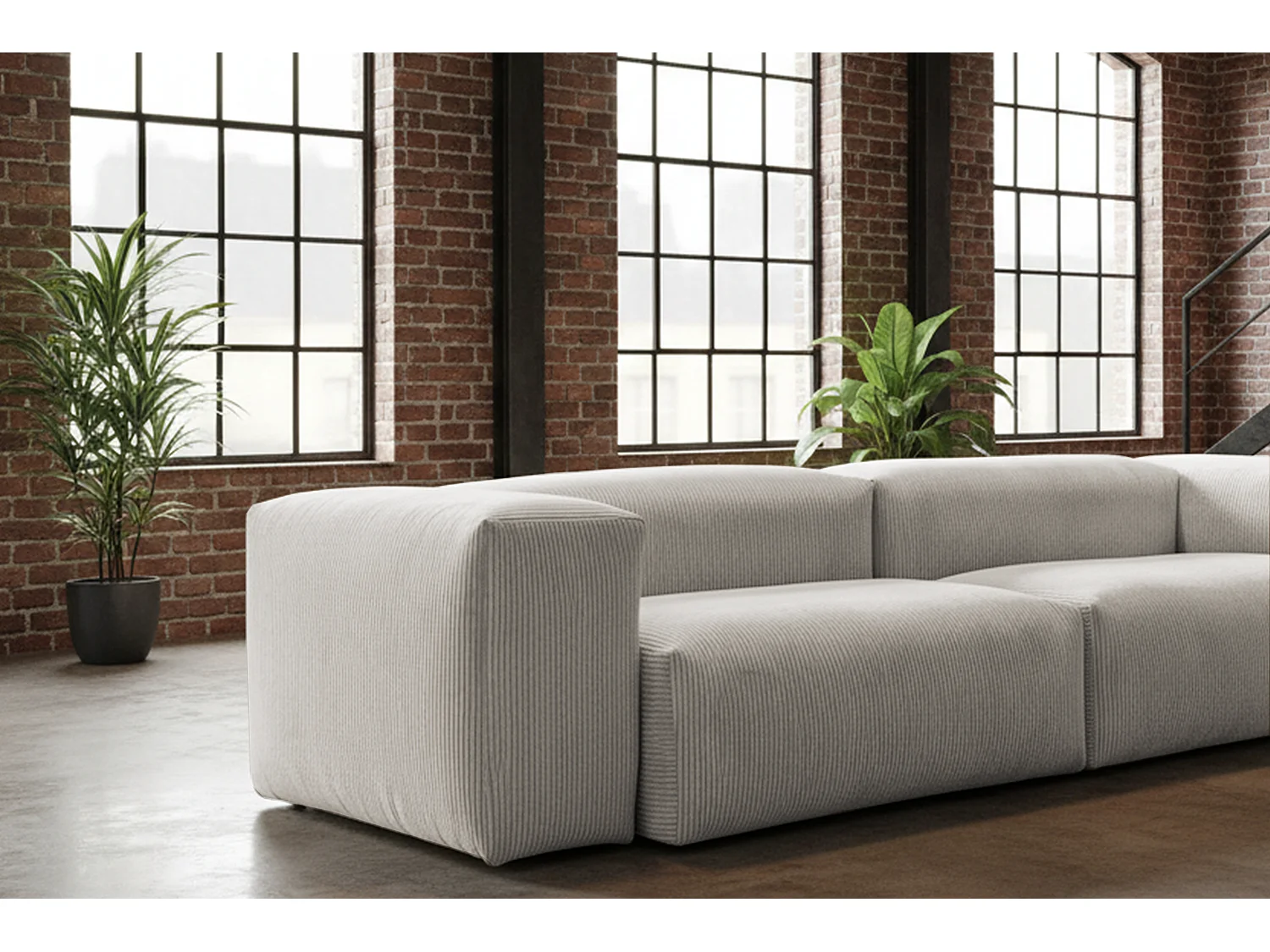 Sofá - gris claro Pana - CELESTE