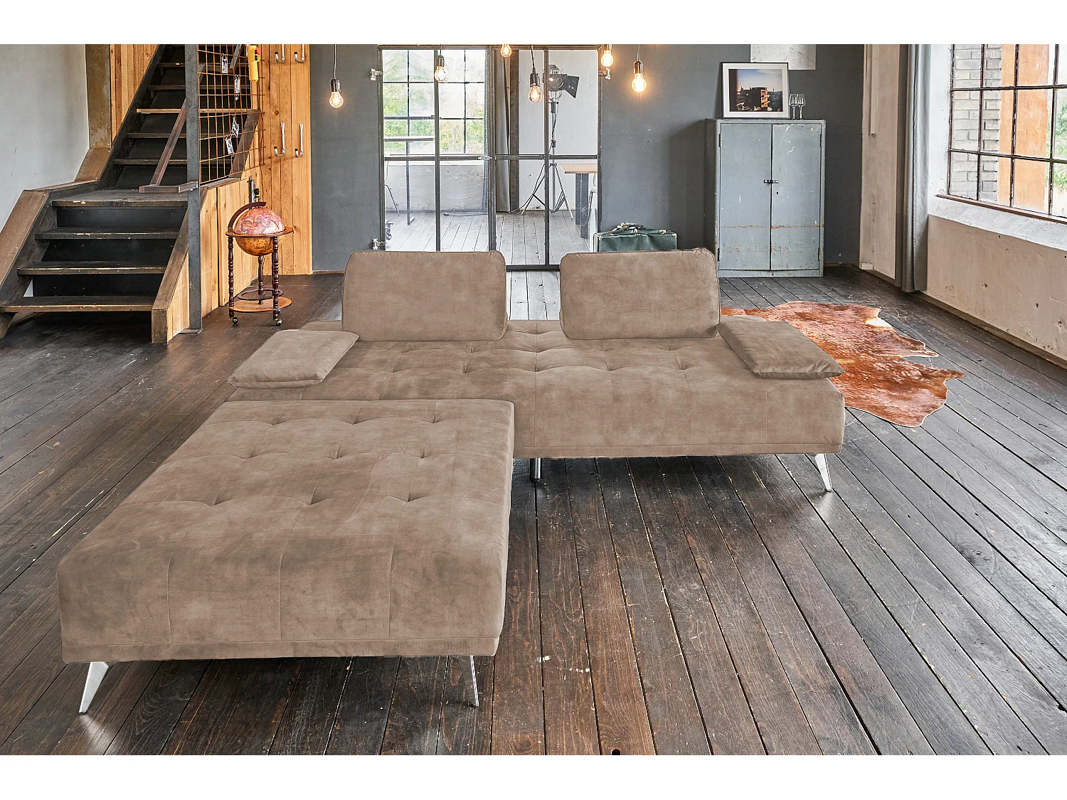 Daybed - Taupe Velvet - WIOLO