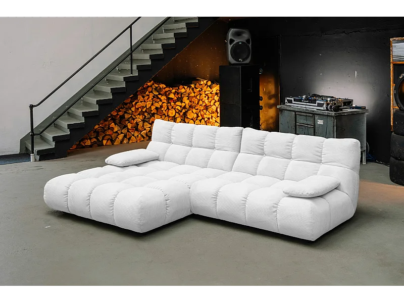 Hoekbank - Wit Koord - VIVIEN