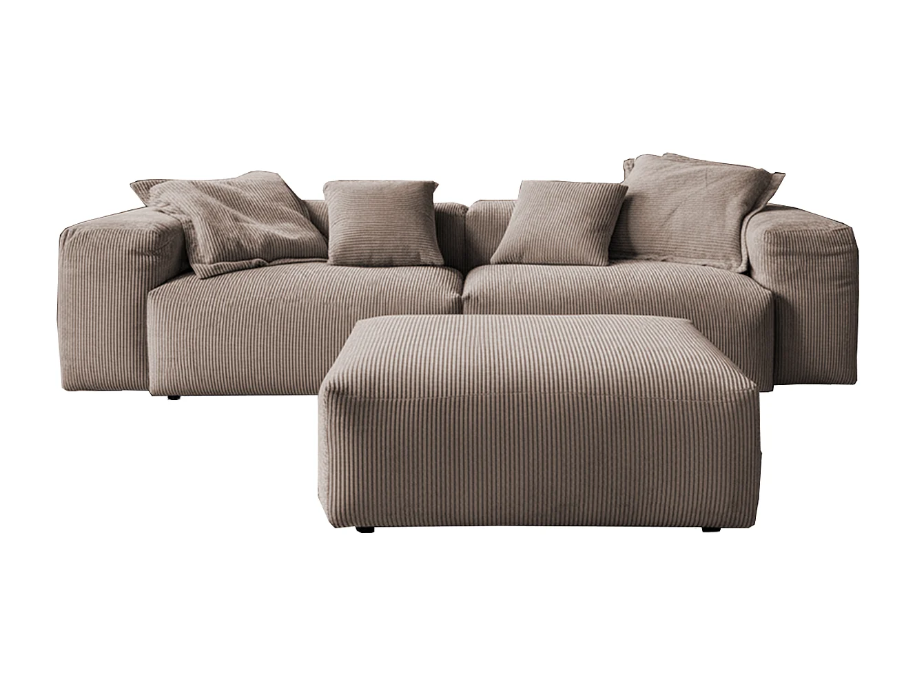 Sofa - Taupe Cord - CELESTE