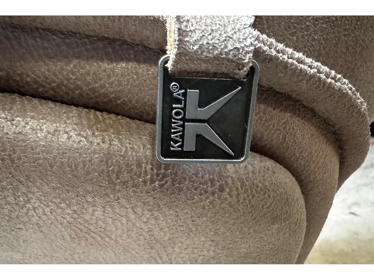 Relaxsessel - Anthrazit Lederfaserstoff - JOSIANE