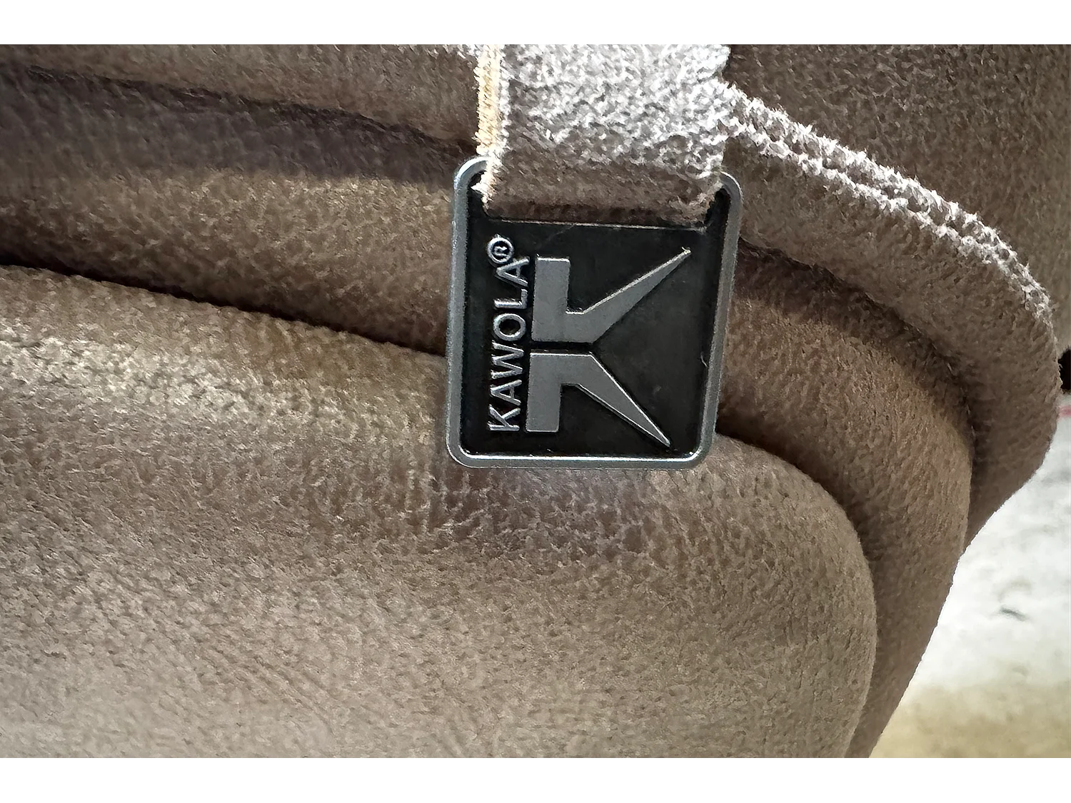 Relaxsessel - Anthrazit Lederfaserstoff - JOSIANE