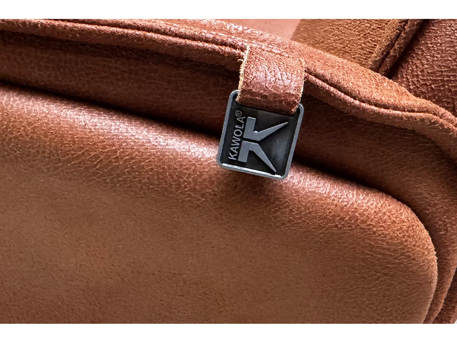 Relaxsessel - Braun Lederfaserstoff - JOSIANE