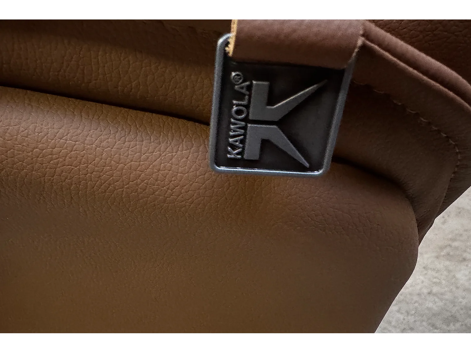 Relaxsessel - Braun Leder - JOSIANE