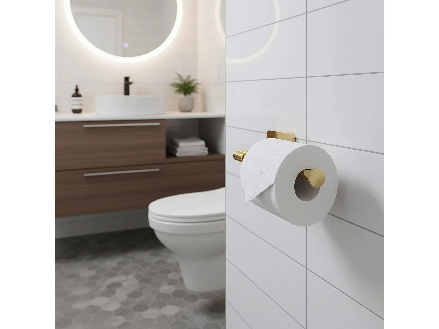 Porte-Papier Rea 5909 Nico Gold