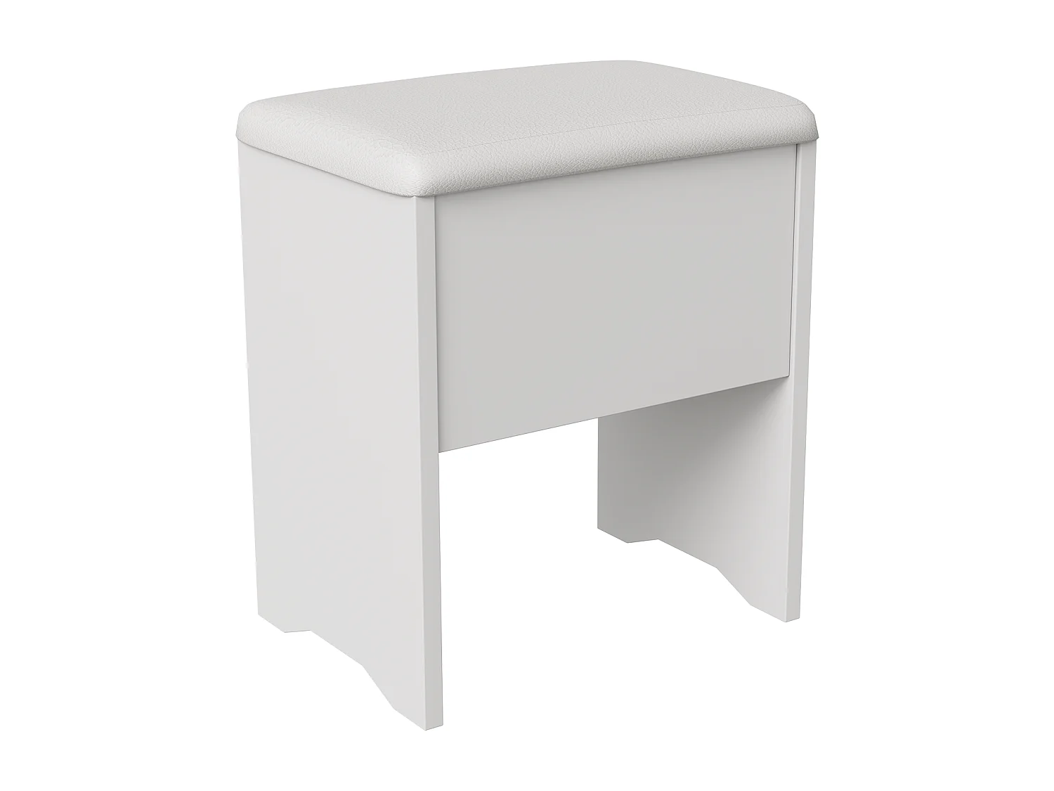 Ensemble coiffeuse avec miroir et éclairage LED, table de toilette avec tabouret de rangement, 9 tiroirs et étagères ouvertes, blanc