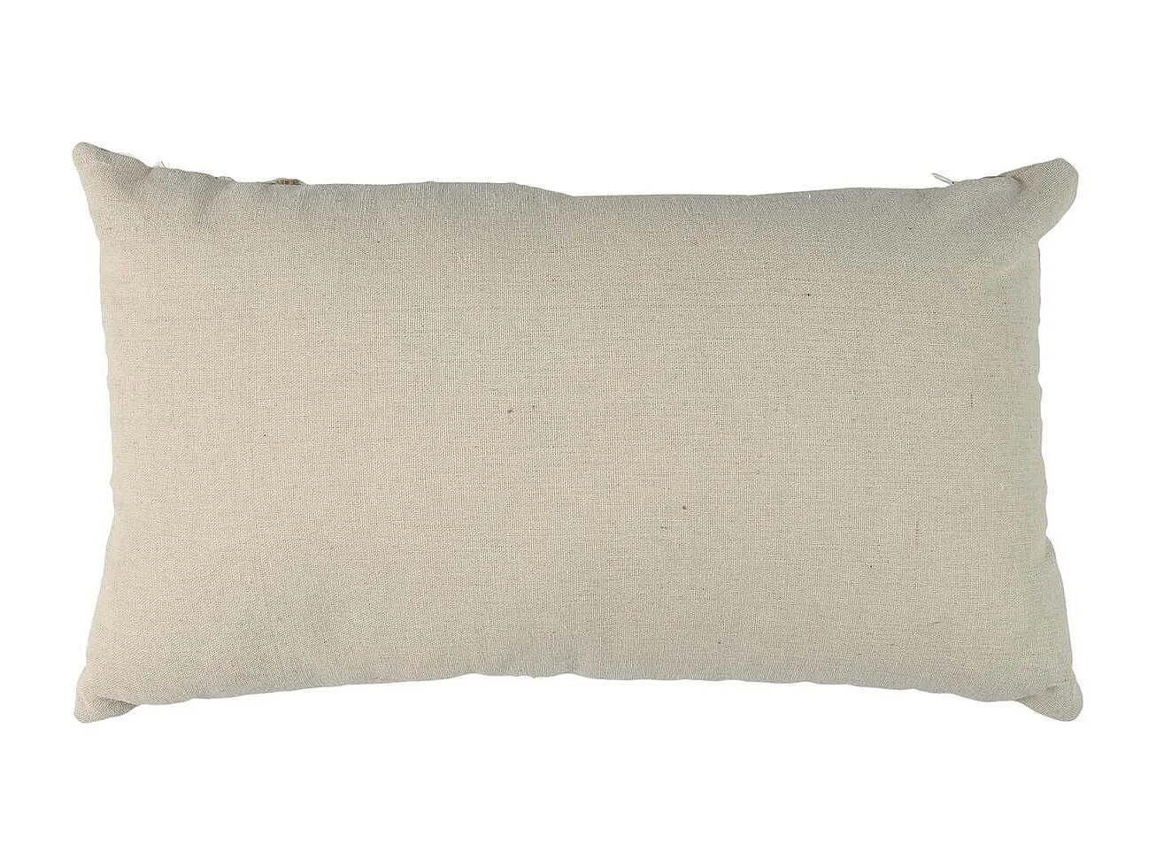 Coussin Beige et Blanc Tressé 30x50cm - JURON