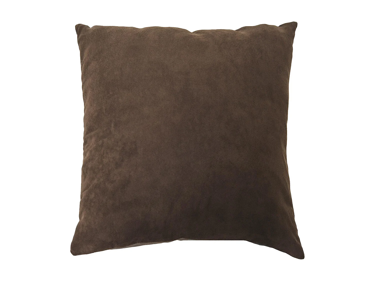 Coussin Patchwork 40x40cm Aspect Vieux Cuir Déhoussable - METRO