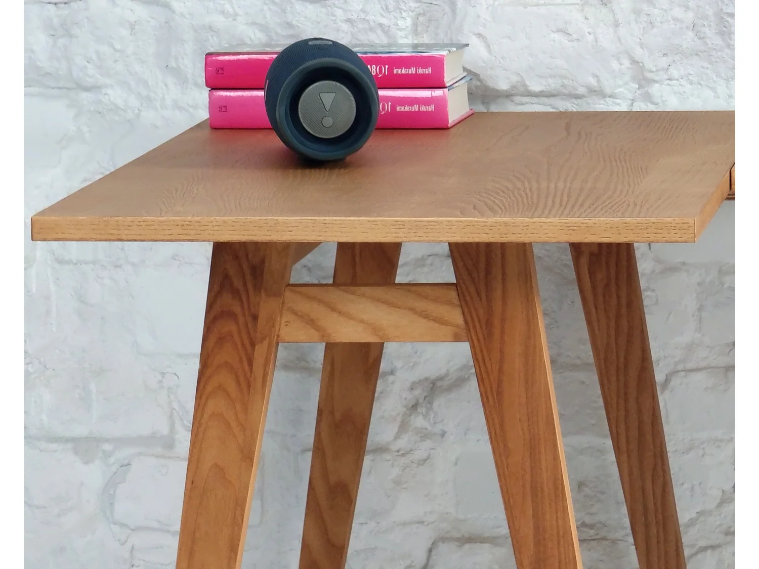 Hoekbureau met lade 115x85cm Luka Eik | Linkerkant