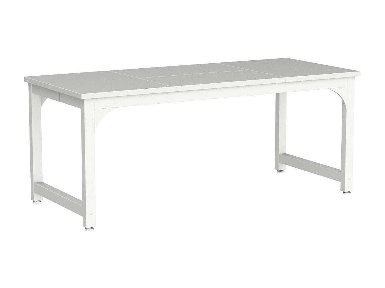 Bureau pour Ordinateur Portable, Bureau d’étude pour Le télétravail, Poste de Travail pour Bureau, Chambre, Blanc