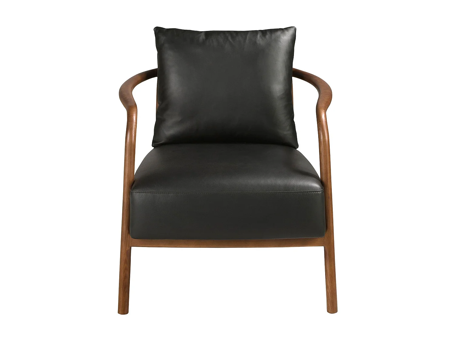 Fauteuil en cuir noir 5178 ANGEL CERDA