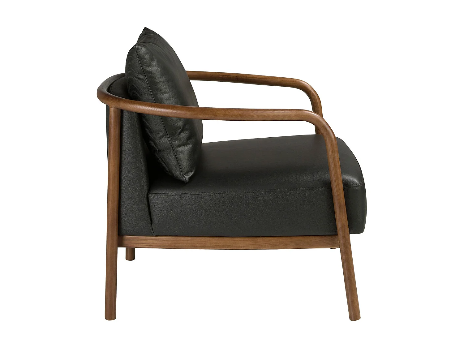 Fauteuil en cuir noir 5178 ANGEL CERDA